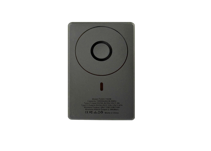 Внешний аккумулятор TUGII Y02W 10000 мА·ч, PD 20 Вт, MagSafe, беспроводная зарядка 3-в-1