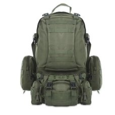 Рюкзак тактический с подсумками B08 олива, 55 л