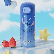 Термос с поилкой и трубочкой D-2040-S Stitch, 530 мл