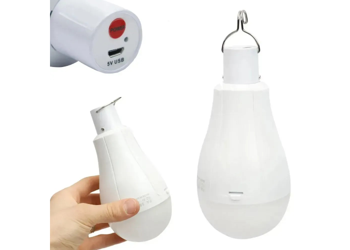 Светодиодная аварийная лампа LED Emergency Bulb, 30W, DC 5V