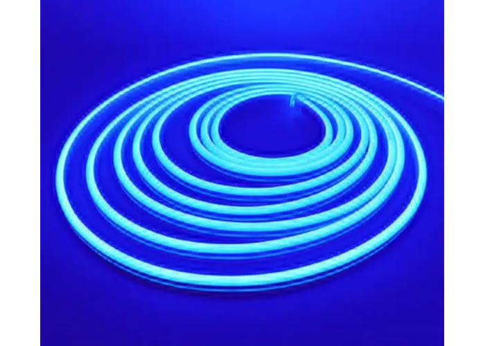 Лента Силиконова LED NEON Синяя 5M Blue 12V-220V 0740