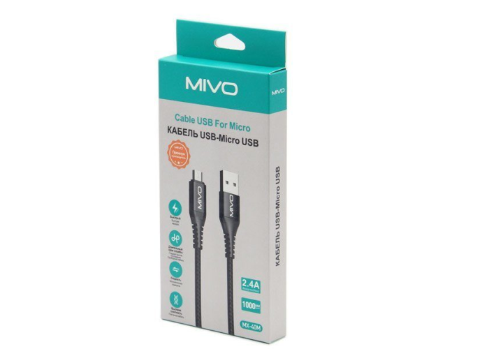 Кабель Micro USB Mivo MX-40M