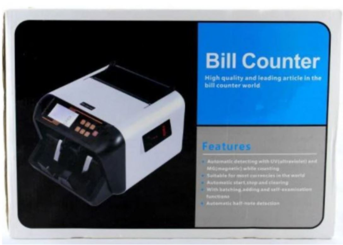 Счетчик банкнот 555 MG c детектором Bill Counter UV