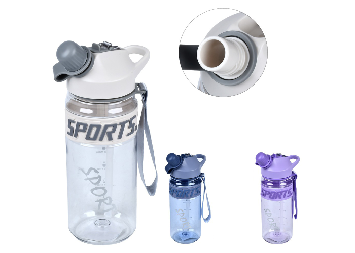 Спортивная бутылка-поилка "Sports", 700 мл