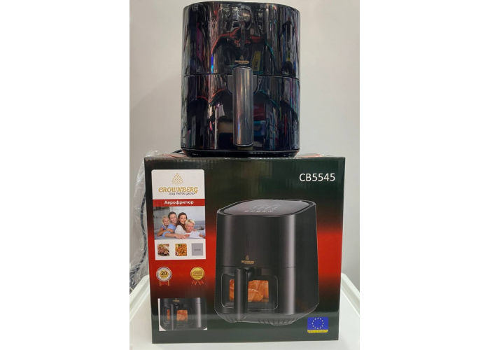 Аэро фритюрница Air Fryer Crownberg CB 5545 1200 Вт 4л