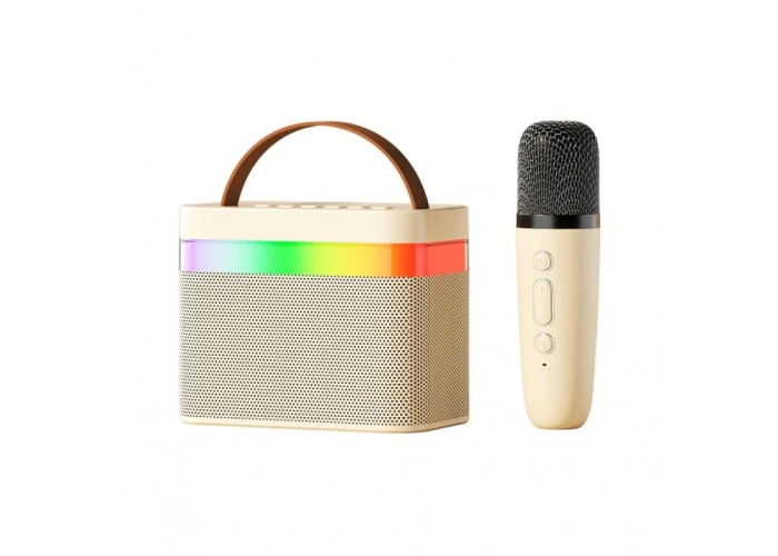 Портативная колонка К18, микрофон, RGB