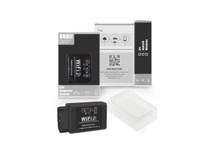 Диагностический автомобильный сканер ELM327 OBD2- WIFI 