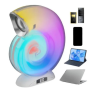 Настольная лампа L39 mini c колонкой, RGB-подсветкой, Bluetooth