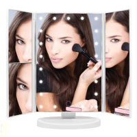 Зеркало для макияжа с подсветкой Magnifying Mirror - Тройное