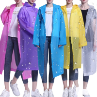 Дождевик EVA Raincoat, с капюшоном, на кнопках