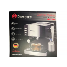 Кофеварка Domotec MS-113, 850 Вт, 1.6 л