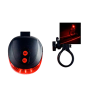 Фонарик велосипедный BL 118 BIKE LIGHT+LASER