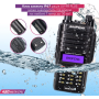 Рация Baofeng UV-9R Plus MK1 8W, Li-ion 2200 мАч UHF/VHF, IP67