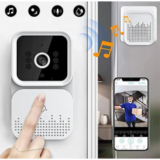 Звонок беспроводной видеодомофон мини Tuya App white 8248