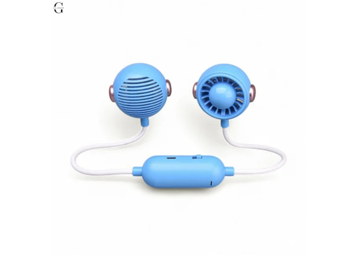 Вентилятор на шею Summer Fan SM-A8, с аккумулятором, двойной, Type-C