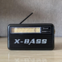 Радиоприемник Golon RX-BT168S, Bluetooth, USB/TF, солнечная панель, фонарь