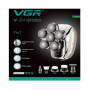 Многофункциональный триммер VGR V-394 7 в 1, 5 сменных насадок, IPX5, аккумулятор 1400 мА·ч