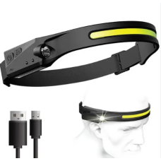 Налобный фонарь BL G28 XPE+COB USB CHARGE 8093