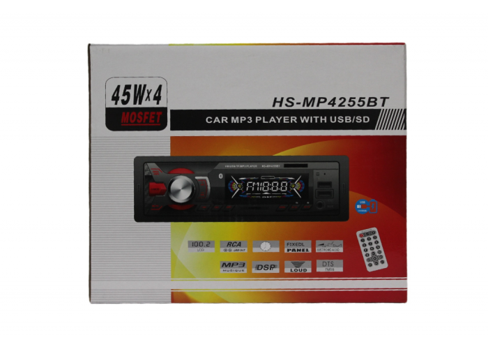 Автомагнитола HS MP-4255 BT 2 USB ISO