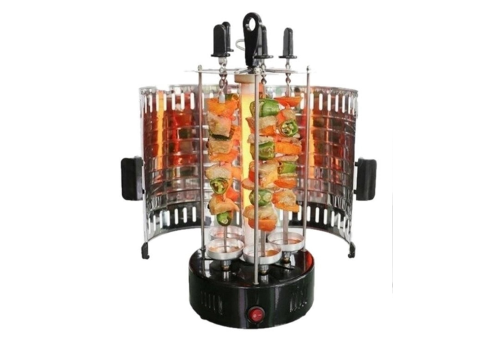 Электрошашлычница на 6 шампуров Domotec MS-7781 1000W, BBQ