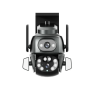 IP-камера Wi-Fi DOUL CAM Q821 APP CareCamPro, 4 МП, с двумя объективами