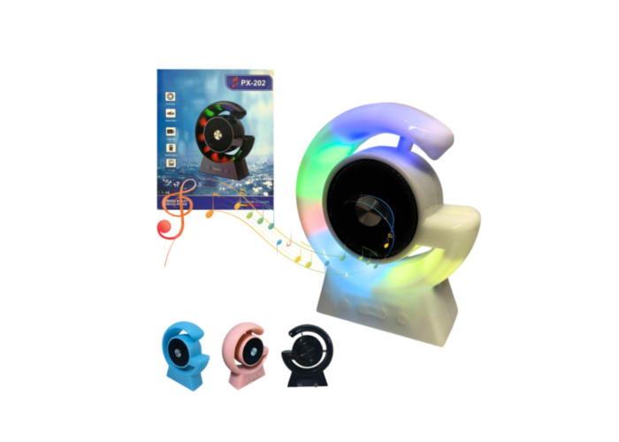 Колонка-ночник PX-202 с Bluetooth, USB, SD и FM