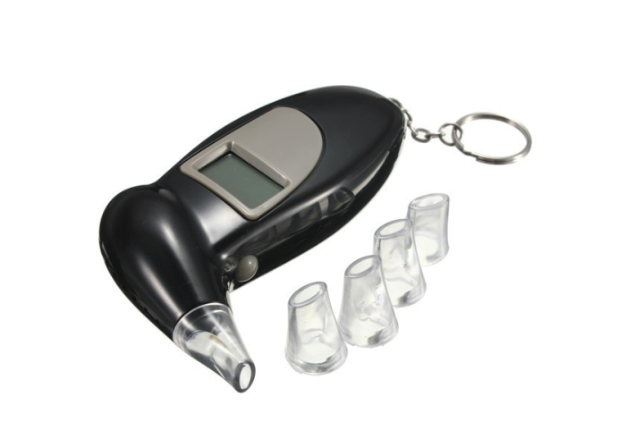 Персональный алкотестер Digital Breath Alcohol Tester с мундштуками