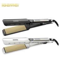 Утюжок для волос с керамическим покрытием пластин Gemei Gm-450