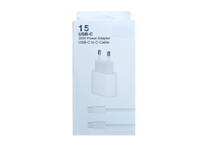 Сетевое зарядное устройство 35W Type-C to Type-C