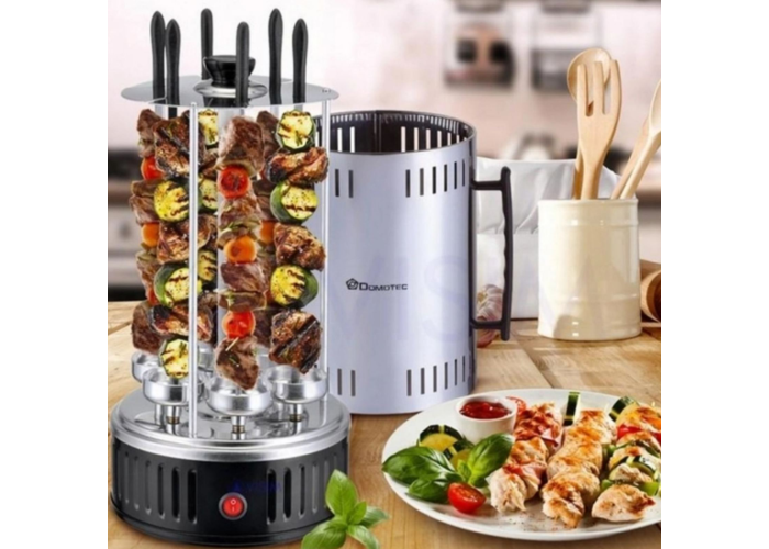 Электрошашлычница на 6 шампуров Domotec MS-7781 1000W, BBQ