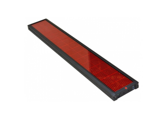Cветодиодная Бегущая Строка LED 100*40 см, красная, уличная