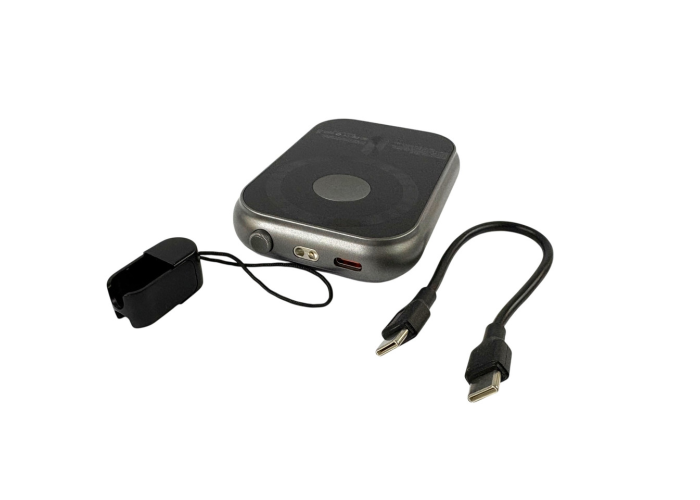 Внешний аккумулятор TUGII Y04W 10000 мА·ч, PD 22,5 Вт, MagSafe, беспроводная зарядка 3-в-1