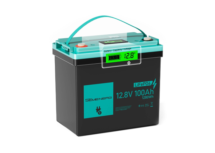 Аккумулятор SEMENERG Mini LiFePO4, 12.8V 100Ah, 1280Wh