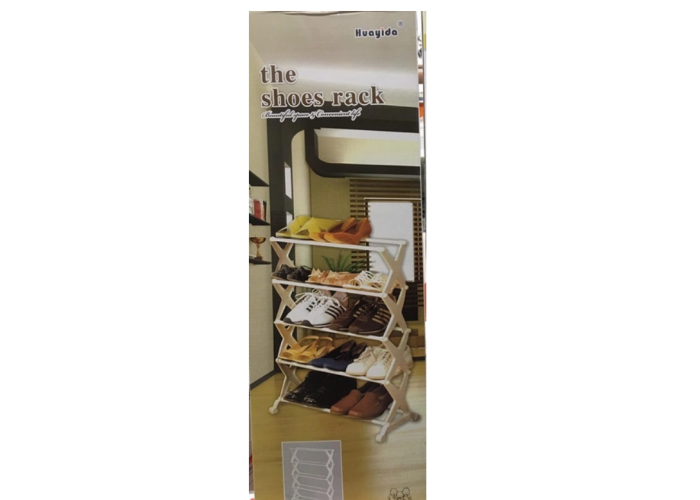 Полка для обуви Shoe Rack на 15 пар пластик 2615