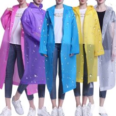 Дождевик EVA Raincoat, с капюшоном, на кнопках