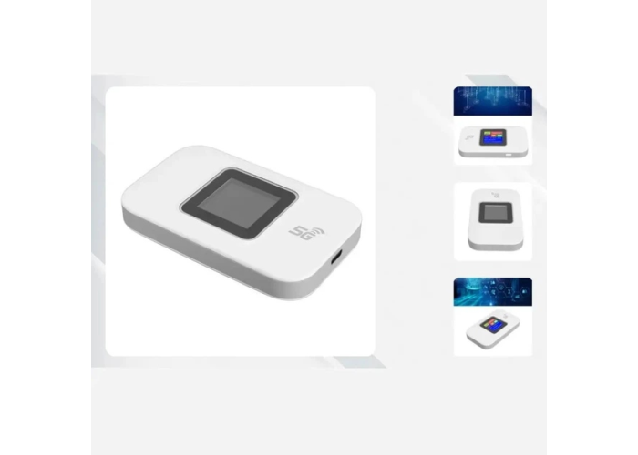 Портативный Wi-Fi модем 4G/5G LTE, с экраном, 2600 мАч