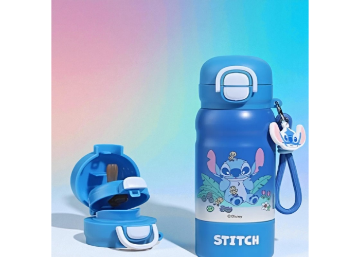Термос с поилкой и трубочкой FDZKQC16302-8 Stitch, 500 мл