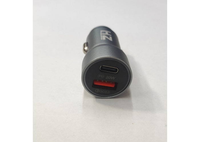 Автомобильное зарядное устройство HZ HC-12 (5V3.4A 20W USB-5V-3.1A Type-C-5V4A)