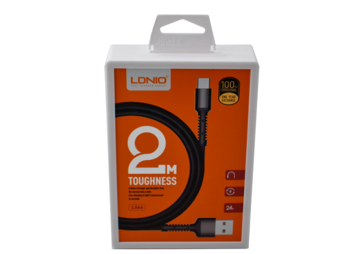 Кабель LDNIO LS64 lightning cable 2м