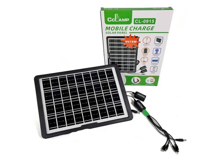Солнечная панель CcLamp CL-0915 15W 2xUSB 16V 15W
