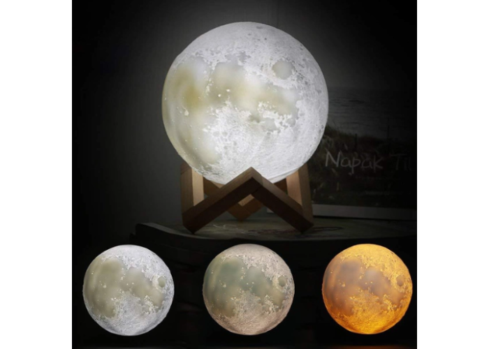 3D светильник ночник луна Moon Light