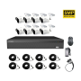 Рег.+ Камеры DVR KIT 945 8ch Gibrid набор на 8 камер