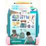 Детский игровой набор доктора в чемодане на колесах MEDICAL TOOLS 688-121A