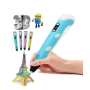 3D ручка с LCD дисплеем Smart 3D pen 3 +пластик +трафареты