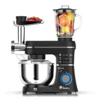 Кухонный комбайн Domotec MS 6676B, 10 л, 1400 Вт