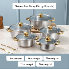 Набор кастрюль SOUP POT G-A11, 5 шт., нержавеющая сталь
