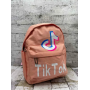 Детский рюкзак «TikTok», 30×22×12 см, полиэстер, передний карман
