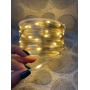 Led гирлянда уличная от сети 1000 LED 100M, теплый белый THL-24-48