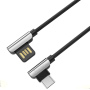 Кабель Hoco U42 Exquisite Steel Lightning (1.2м)