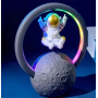 Лампа ночник Левитирующий Космонавт с bluetooth колонкой RGB